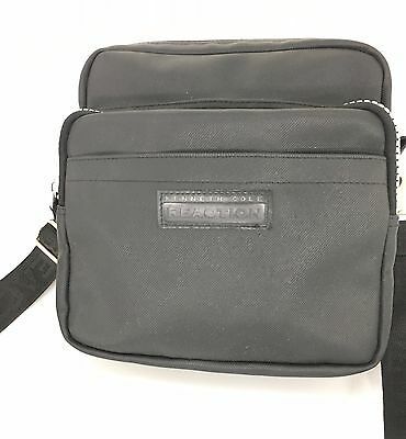 Kenneth Cole Reaction Black PVC Crossbody Shoulder Bag  - $33.81