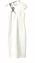 Cushnie Et Ochs Cap Sleeve Twist Cutout Pencil Dress Size 4 - $14,439.31 MXN