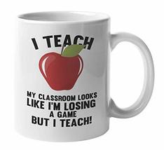 Make Your Mark Design I Teach Coffee &amp; Tea Mug for Teacher, Professor, M... - £15.92 GBP+