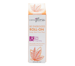 Cannafloria Aromatherapy Be Energized Pure Essential Oil Roll-On, .33oz image 2