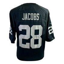 Josh Jacobs Autographed Las Vegas Raiders Official Nike Game Jersey NWT JSA COA - £318.36 GBP