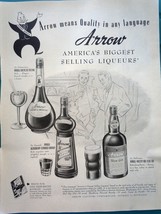 Arrow America’s Biggest Selling Liqueurs Magazine Print Art Advertisemen... - £3.98 GBP