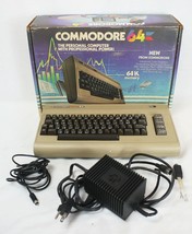 VINTAGE Commodore 64 Computer Console in Original Box - $593.99