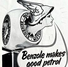 Benzole Petrol Oil Company 1953 Advertisement UK Import Gas London DWII8 - $28.01 CAD