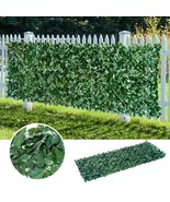 Bulky Artificial Hedge Ivy Leaf Garden Fence Privacy Screening Roll Wall... - £21.02 GBP+