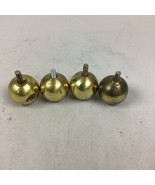 Set Of 4 Vintage Brass Drawer Cabinet Knobs - $187.97 MXN