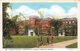 Agriculture Hall Oregon State College University Corvallis OR 1930s postcard - £5.45 GBP
