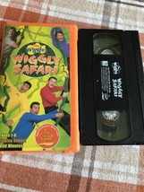 The Wiggles Safari Clamshell Kids VHS Video Tape - £4.55 GBP