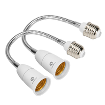 E27 Flexible Light Bulb Lamp Socket Adapter Extender/Adjustable Edison B... - £11.72 GBP