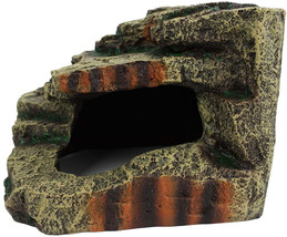 Komodo Resin Hideaway Corner Hut - Ideal Terrarium Addition - £25.98 GBP+