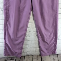 Norm Thompson Athletic Pants Womens Plus Sz 1X Purple Zippered ankles  - $29.69