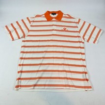 Nick Price Golf Polo Mens Large Orange White Golf Polo - $9.91