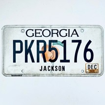 2015 United States Georgia Jackson County Passenger License Plate PKR5176 - $225.96 MXN