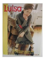 Luisa Promo Posters-
show original title

Original TextLuisa Promo Affiche - $8.96