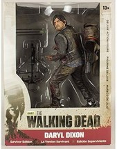 Daryl Dixon 10&quot; Deluxe Action Figure Survivor Edition New in Box Walking Dead - $48.37