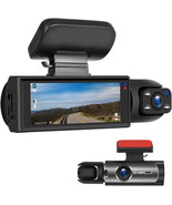 3.16in HD Car DVR Dual Lens Dash Cam Video Recorder G-Sensor Front Insid... - $513.18 MXN