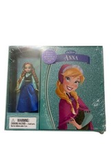 Frozen Anna 5 Deluxe Story Book Box Set Disney &amp; Collectible Doll - £15.83 GBP