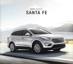 2015 Hyundai SANTA FE and SPORT sales brochure catalog US 15 GLS Limited... - $6.00