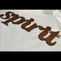 Inspirational bronze metal sign, says spirit measures 12” x 4” - £6.26 GBP