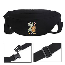 Cartoon Unisex Messenger Bag Shoulder Bag Multifunctional Chest Bag Fitness Init - £49.36 GBP