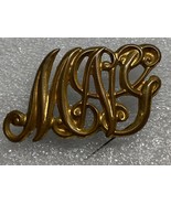 CIRCA 1835-1880, MILITIA MONOGRAM CARTRIDGE BOX PLATE, MICHIGAN NATIONAL... - €48,50 EUR