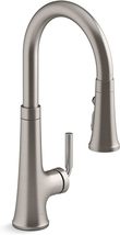 Kohler 23764–VS Tone Single Handle Kitchen Faucet - Vibrant Stainless - £267.51 GBP