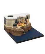Omoshiroi Block 3D Memo Pads  Note Paper Castle with Lights Art  Harry P... - £39.61 GBP