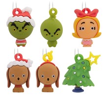 Hallmark Ornaments Dr Seuss The Grinch 6 Piece Mini Christmas Tree Ornament Set - £14.78 GBP