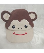 Monkey Hat Cap Baby Toddler Stretch Fitted Adjustable Brown Brown 6-24m - £6.30 GBP