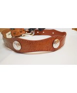 Faded Glory Boy&#39;s Western Belt Size SMALL (20-22) Tan With Silver Accent... - $219.95 MXN