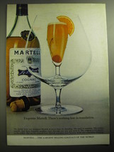 1970 Martell Cognac Ad - Exquisite Martell. There's nothing lost in translation - $18.49