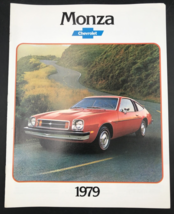 VTG 1979 Monza Chevrolet Car Dealer Sales Brochure Catalog w/ Color Chart - £6.04 GBP