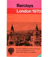 Barclays London Map - Vintage 1970 - $90.43 MXN