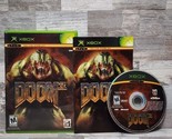 Doom 3 (Microsoft Original Xbox, 2005) Complete with Manual CIB Tested  - $9.89