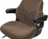 Grammer 731 Seat Assembly - Brown Fabric - £468.62 GBP
