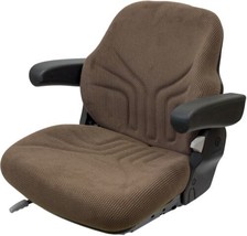 Grammer 731 Seat Assembly - Brown Fabric - £472.58 GBP