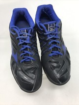 Mizuno Wave Hurricane 3 Volleyball Shoes Black Silver Women Sz 9.5 VDM 0417 - £15.57 GBP