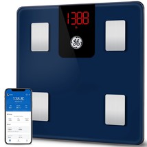 Ge Smart Body Fat Scale: Digital Bathroom Scales For Body Weight And, 400 Lbs - £29.90 GBP