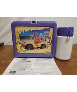 Baywatch Barbie Lunch Box + Thermos 1995 Purple Plastic Lifeguard Ken Je... - $26.14