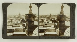 Vintage Stereoscope Card Underwood S857 Damascus Syria Covered Streets - £10.23 GBP