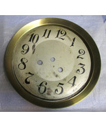 RAISED BRASS 8&quot; BEZEL - 7&quot; ARABIC DIAL Clockmaker Parts - €13,63 EUR