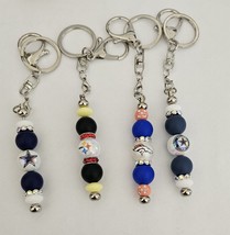 Cowboys, Steelers, Broncos - Key Chain - Bag Charm, Sports/Football Fans - $129.40 MXN
