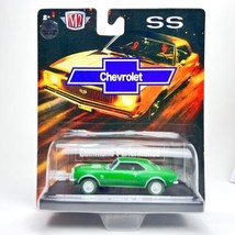 M2 Machines Auto Drivers R79 Green 1968 CHEVROLET CAMARO SS 350 CHASE 1/750 - $24.49