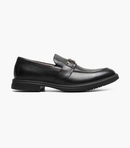 Stacy Adams Todridge Moc Toe Bit Slip On Shoes Black Tumbled 25729-007 image 7