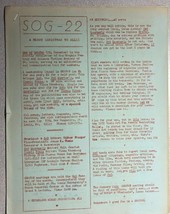Sog Son Of Grafan #22 Vintage St. Louis (Mo) Comic Fanzine (1972) Vg+ - £11.68 GBP
