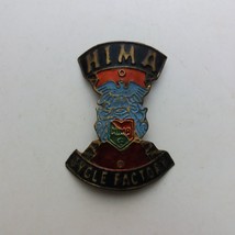 HIMA cycle factory brass Head Badge Emblem For Vintage Bicycle NOS - £23.16 GBP