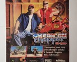 American Chopper: The Game PS2 Playstation 2 Xbox 2004 Magazine Print Ad - $14.84