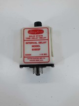 Dayton 6X603F Solid State Time Delay Relay 0.1-10 Sec. Off Delay - $29.00