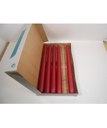 Partylite  (5) 10&quot; Unscented Metallic Mulberry Taper Candles - £13.23 GBP