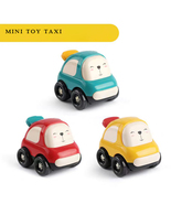 HiLevel Toy cars, inertia taxi with cute design, three color set - £9.13 GBP